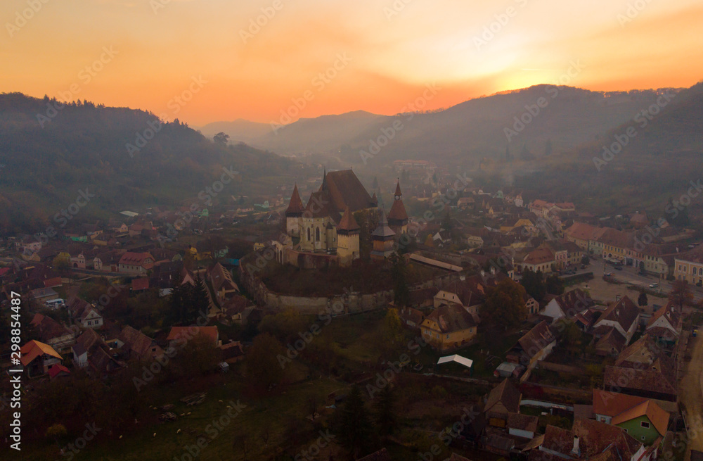 Transylvania spooky landscape 