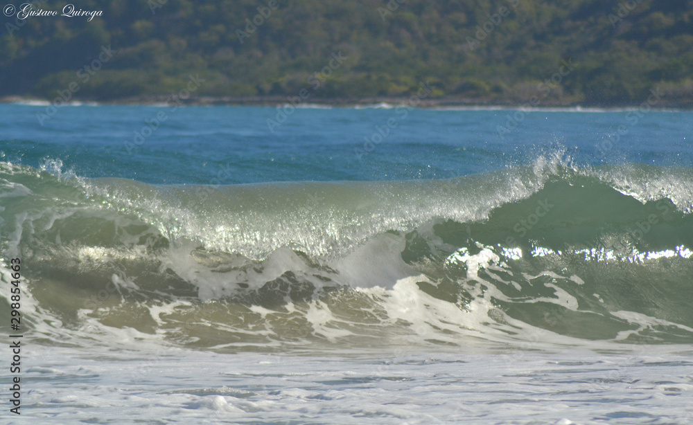OCEAN WAVE CARIBBEAN SEA VENEZUELA OCEAN WAVE CARIBBEAN SEA VENEZUELA