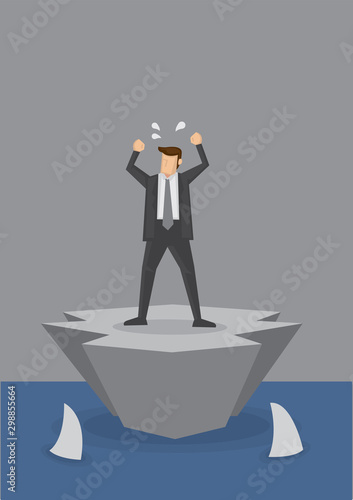 Businessman Trapped on Lone Island
