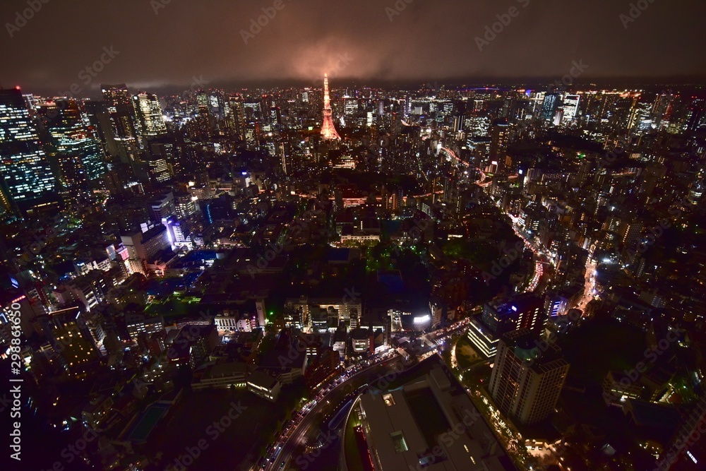 Fototapeta premium city at night