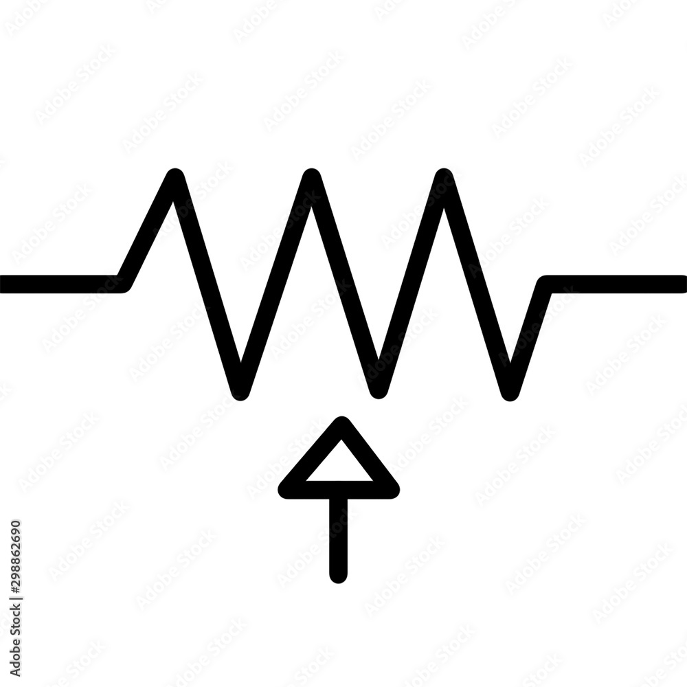 Variable Resistor Symbol For Circuit Design Variable Resistor Symbol For Circuit Design