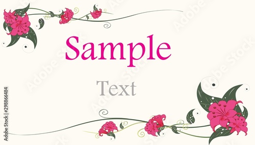 Carta Texto personalizado