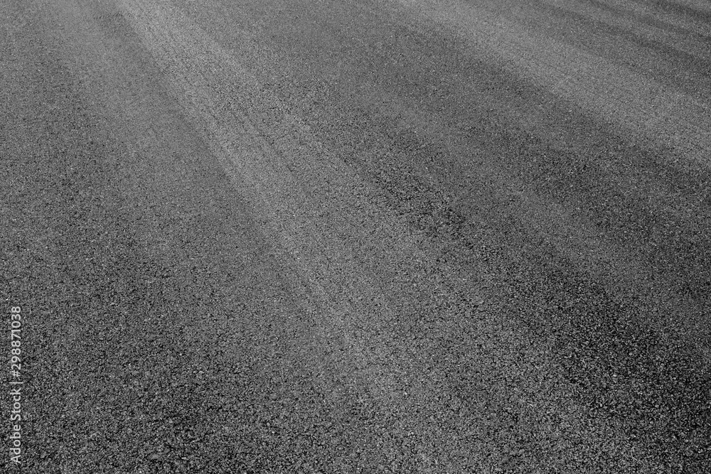 Asphalt road texture background with black color. Asphalt road texture background with black color.