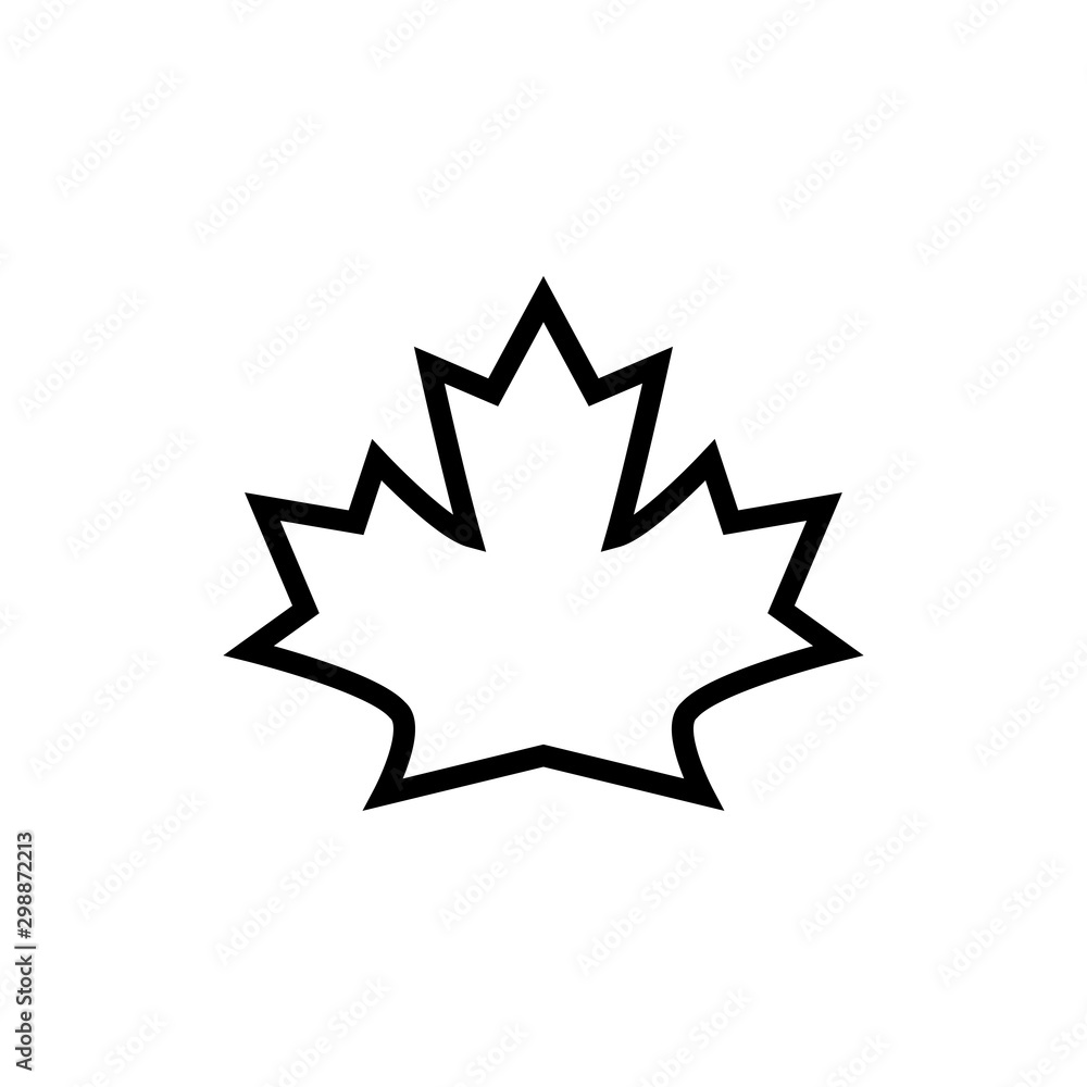 Maple leaf icon Maple leaf icon