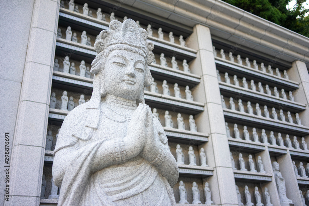 Bonguensa Temple Buddha statue, Seoul, South Korea
