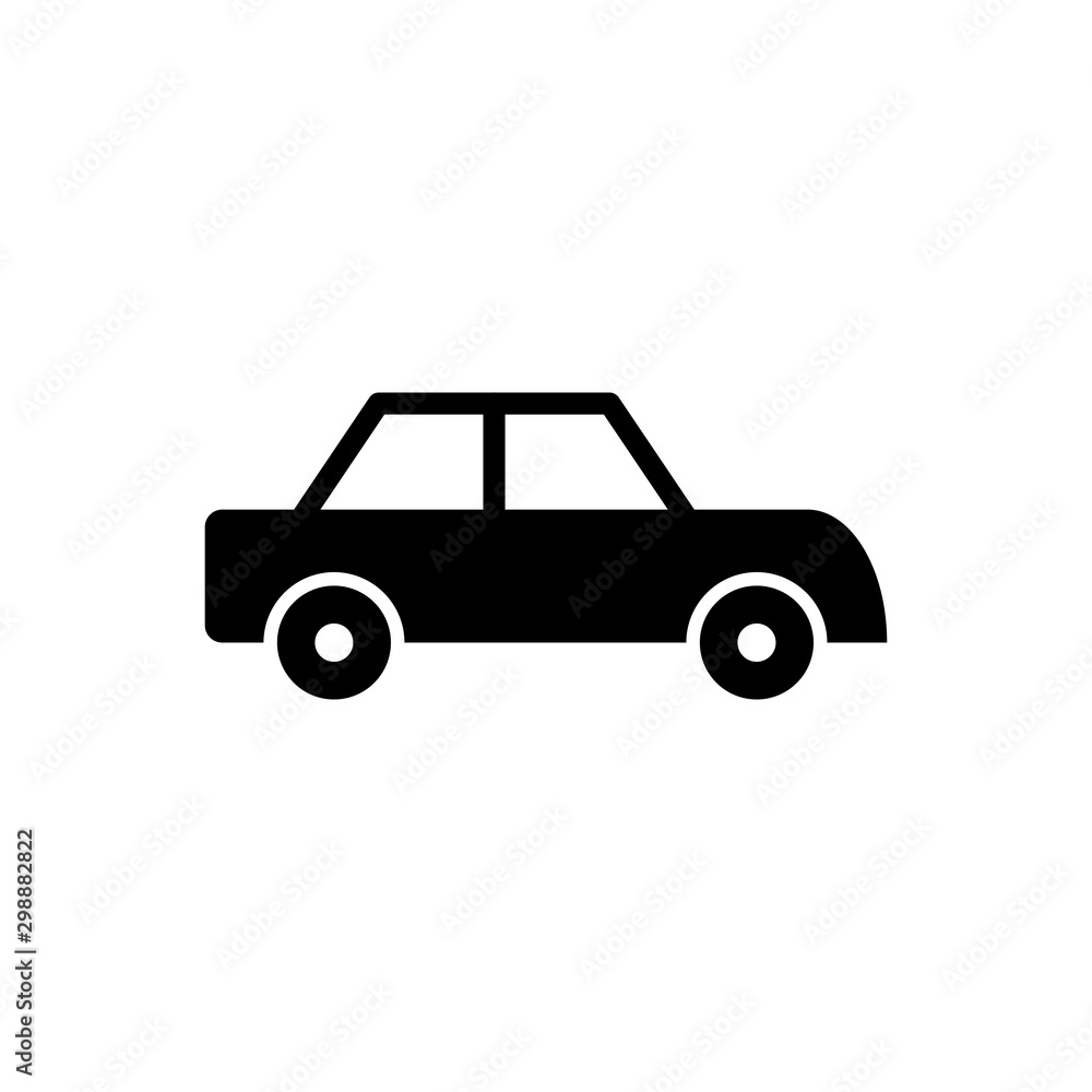 Car icon trendy