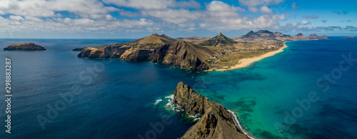 Konstfotografi Porto Santo Panorama View