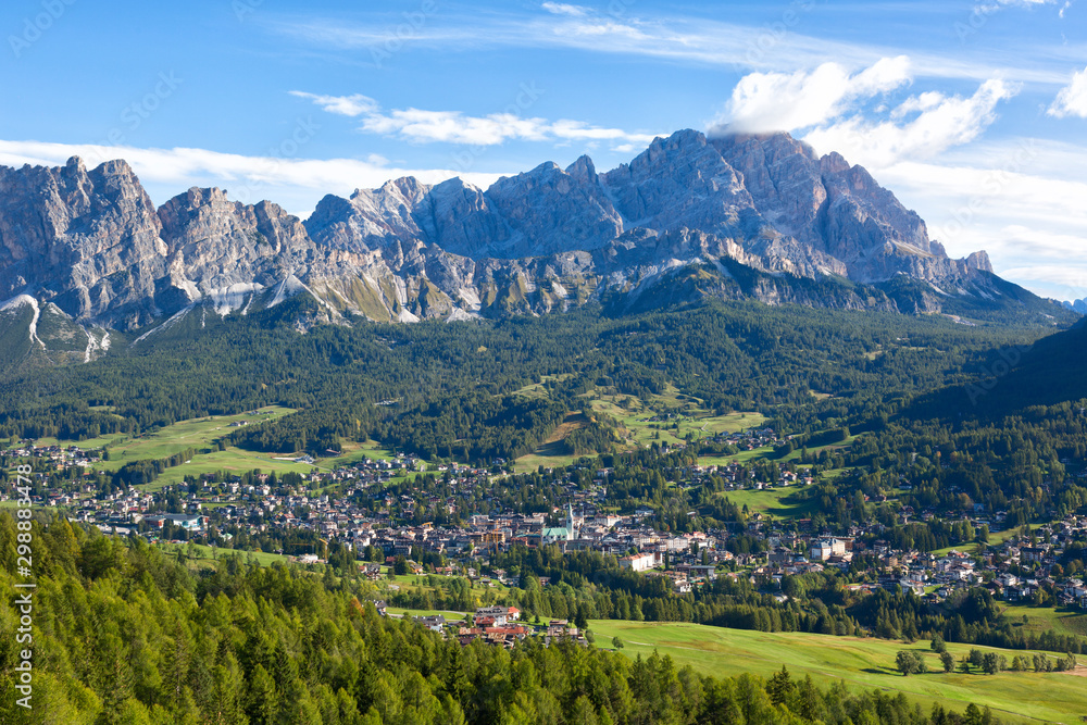 Cortina D'Ampezzo, Dolomite, Alps, Veneto, Italy, Europe