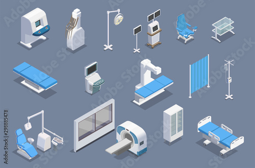 Medical Apparatus Isometric Set