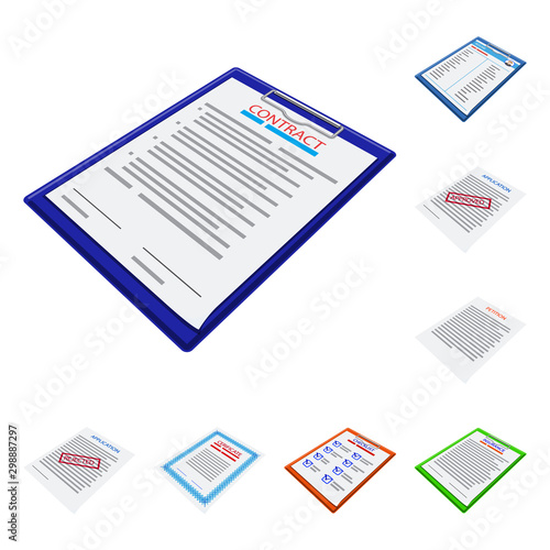 Vector design of corporate and stationery logo. Collection of corporate and id vector icon for stock.