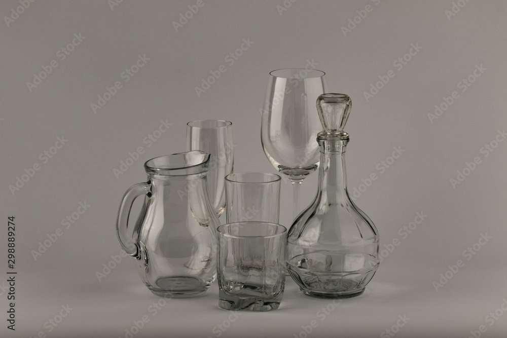 bottle and glass bottle and glass