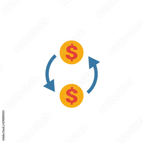 Direct Payment icon set. Four elements in diferent styles from fintech icons collection. Creative direct payment icons filled, outline, colored and flat symbols