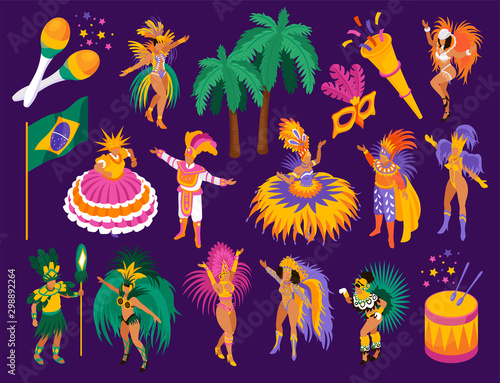 Brazilian Carnival Set