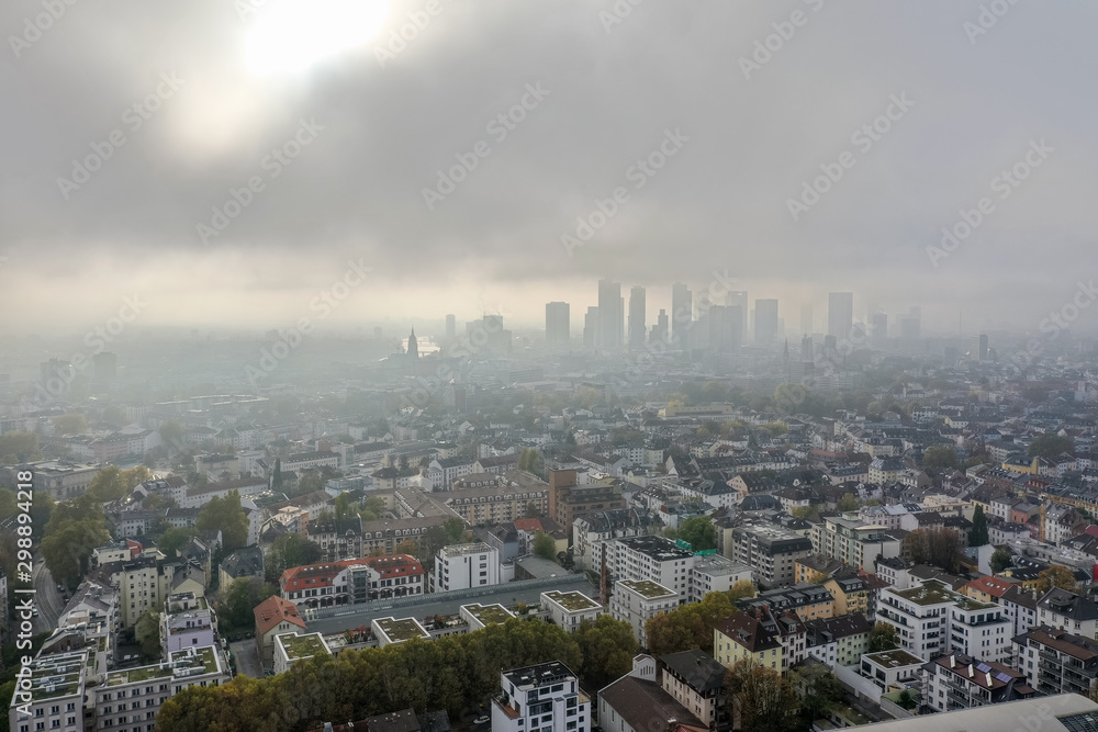 default A foggy day in Frankfurt am Main. default A foggy day in Frankfurt am Main.