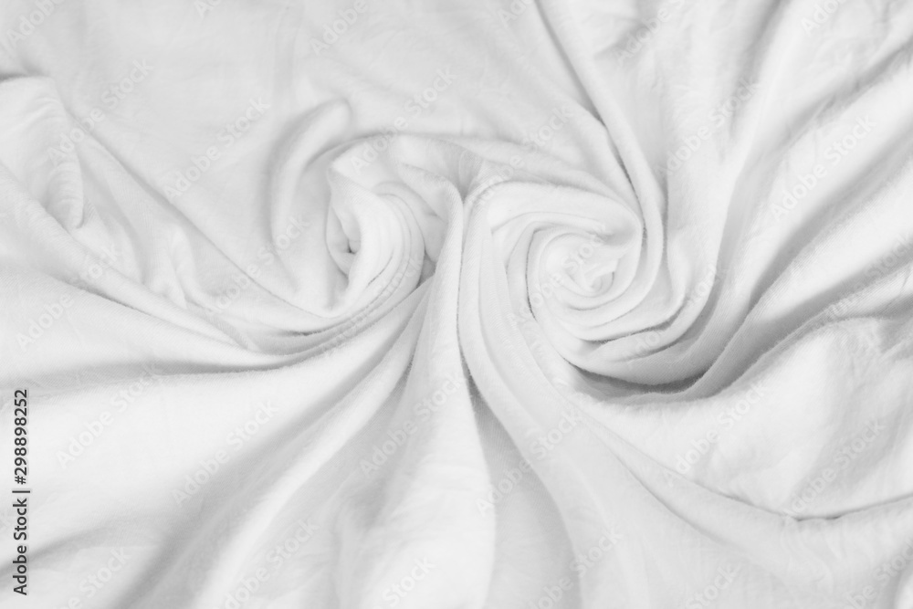 Obraz premium White cloth backgrounds and wallpapers Gives a natural feeling