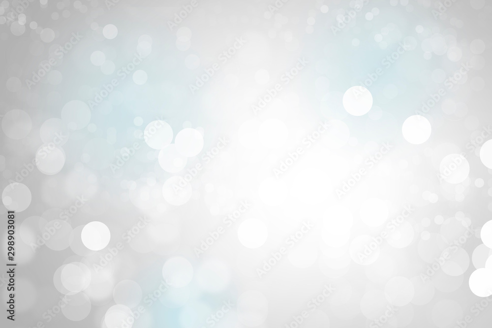 abstract bokeh background Gray and white