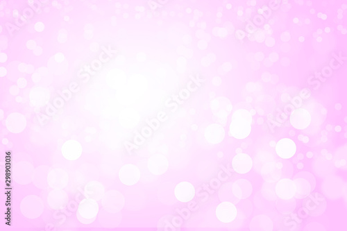 abstract bokeh background Pink and white