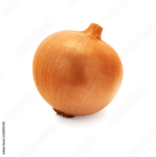 Wallpaper Mural Fresh bulbs of onion not cleared on a white background Torontodigital.ca