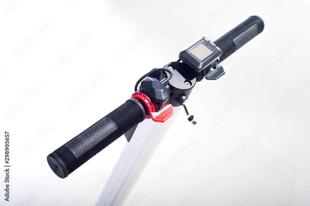 Fototapeta premium electric scooter bike