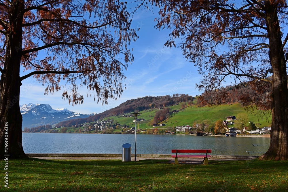 couple sitting on a bench