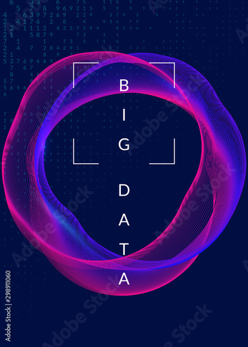 Quantum innovation computer. Digital technology. Artificial intelligence, deep learning and big data concept. Tech visual for network template. Partical quantum innovation computer backdrop.