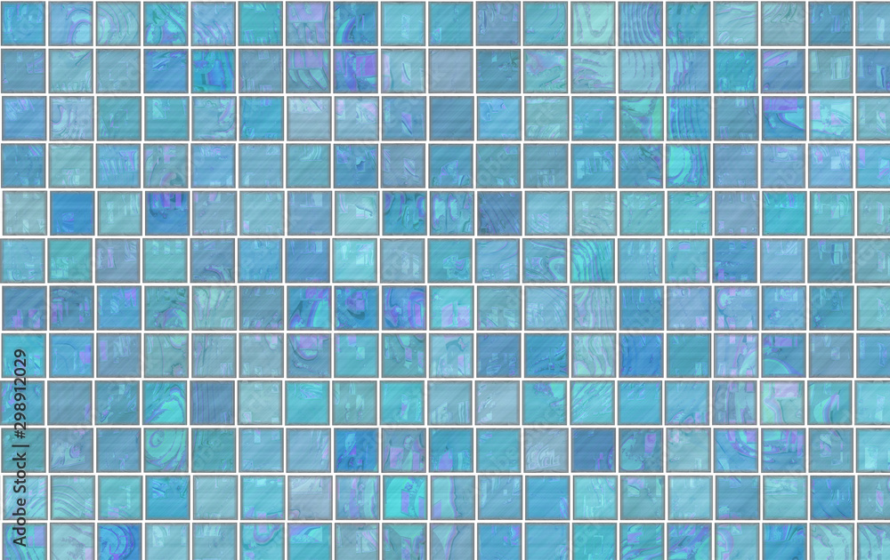 Fototapeta premium decorative colored tiles background