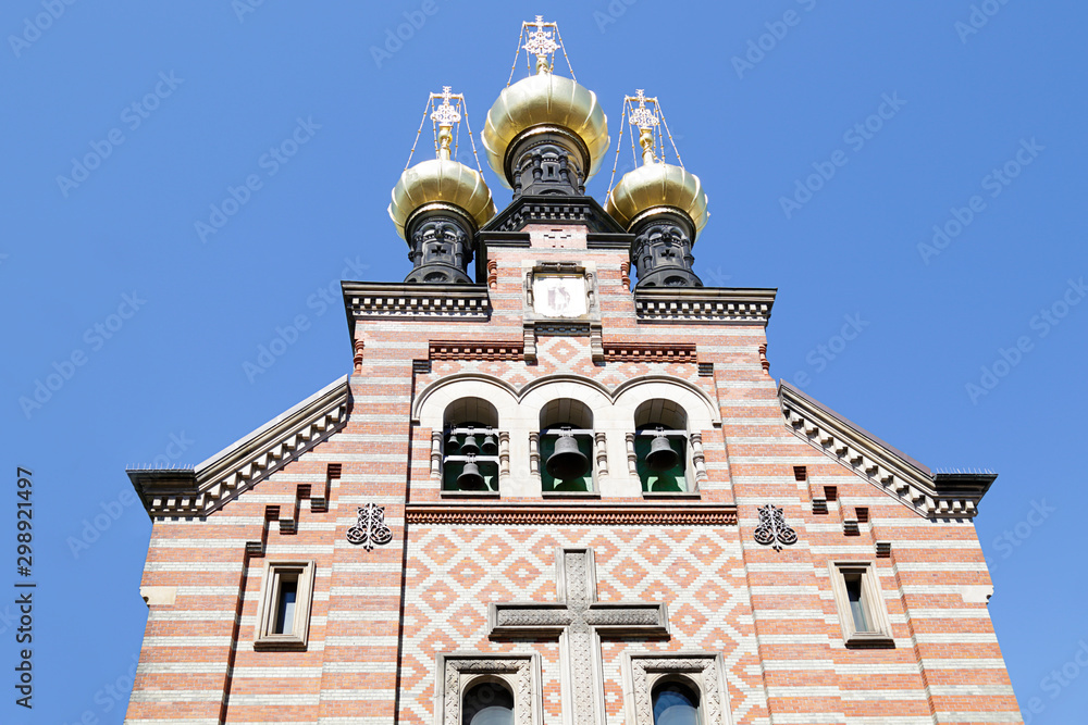 Alexander Nevsky Church is the only Russian Orthodox church in Copenhagen, Denmark