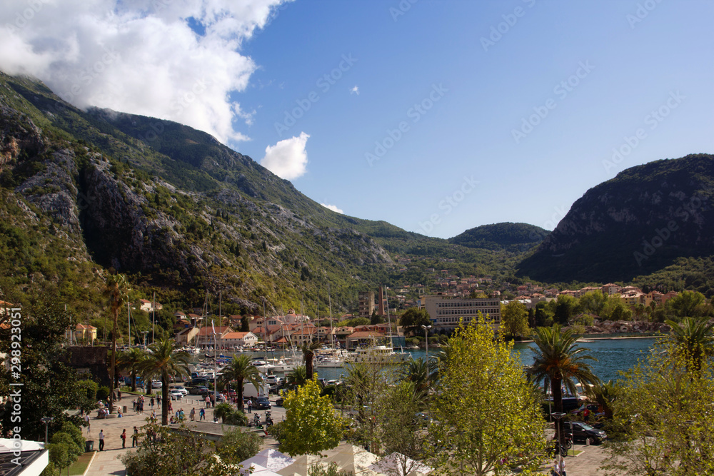 Cityscape in Kotor. Montenegro