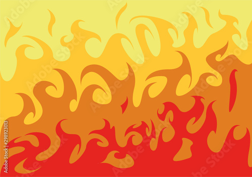 abstract red orange fire background