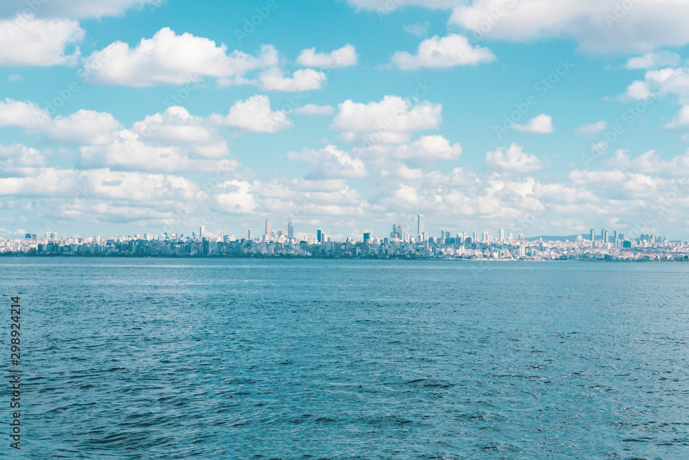 Istanbul panorama - Istanbul is the financial center of Atasehir, Istanbul, Turkey Istanbul panorama - Istanbul is the financial center of Atasehir, Istanbul, Turkey