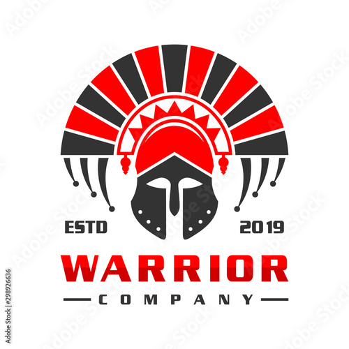 Sparkling Warrior people's logo design