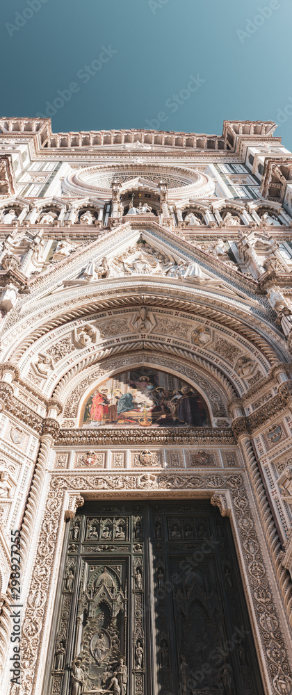 Religiöse Fresken einer Kathedrale