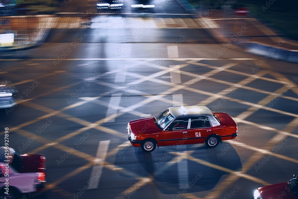 Taxi at night Taxi at night
