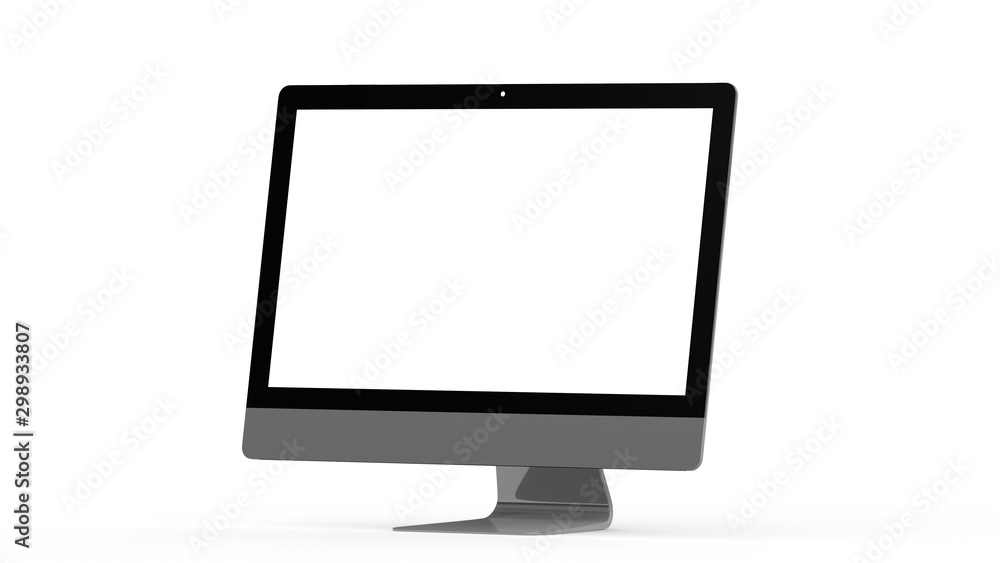 flat monitor white screen computer, pc display digital wide screen and slim 3d flat monitor white screen computer, pc display digital wide screen and slim 3d