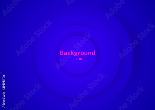 Vector background Geometric shapes, circles and gradients