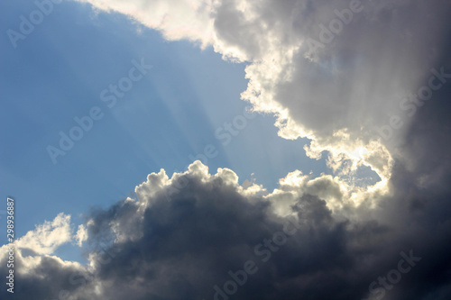 Sun Rays and Clouds