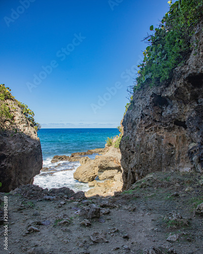 Guajataca Beach, Puerto Rico. Playa de Guajataca en Puerto Rico