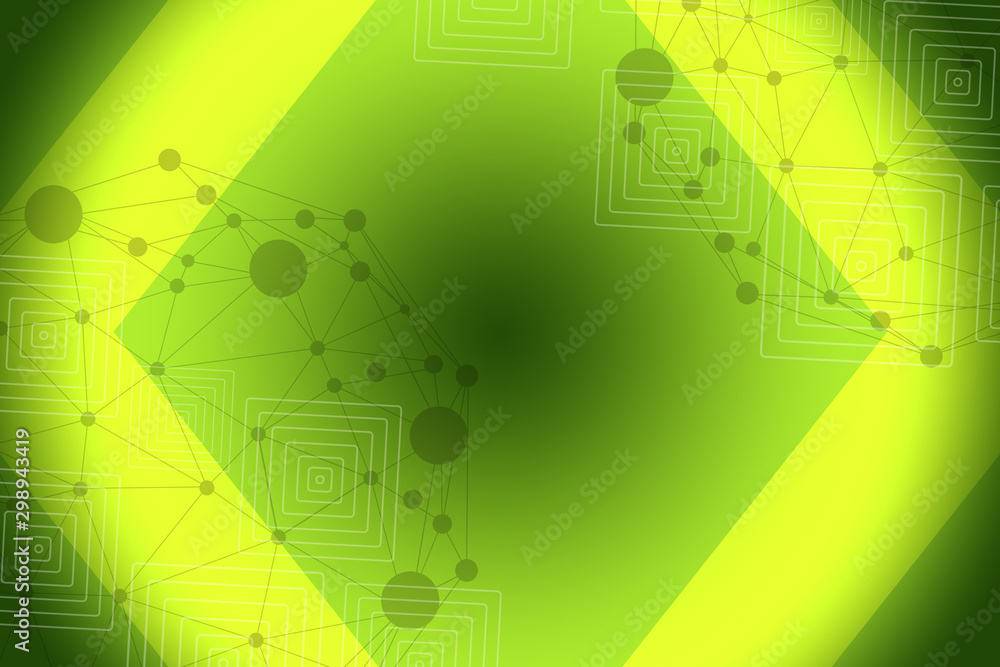 Fototapeta premium green, abstract, wave, design, wallpaper, light, illustration, backdrop, pattern, backgrounds, texture, waves, graphic, curve, dynamic, art, lines, color, digital, white, motion, swirl, wavy, yellow