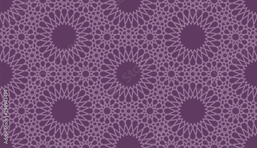 Seamless pattern background in authentic arabian style.