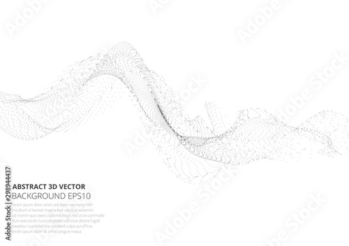 Abstract background with ma...