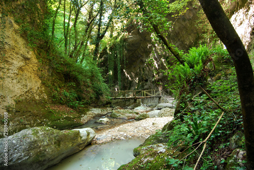 La valle dell'Orfento, Caramanico Terme, Abruzzo, Italia