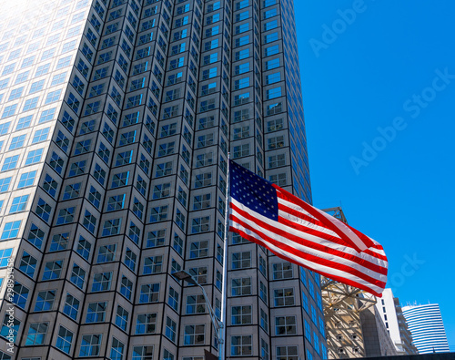 US flag in downtown Miami © Gabriele Maltinti