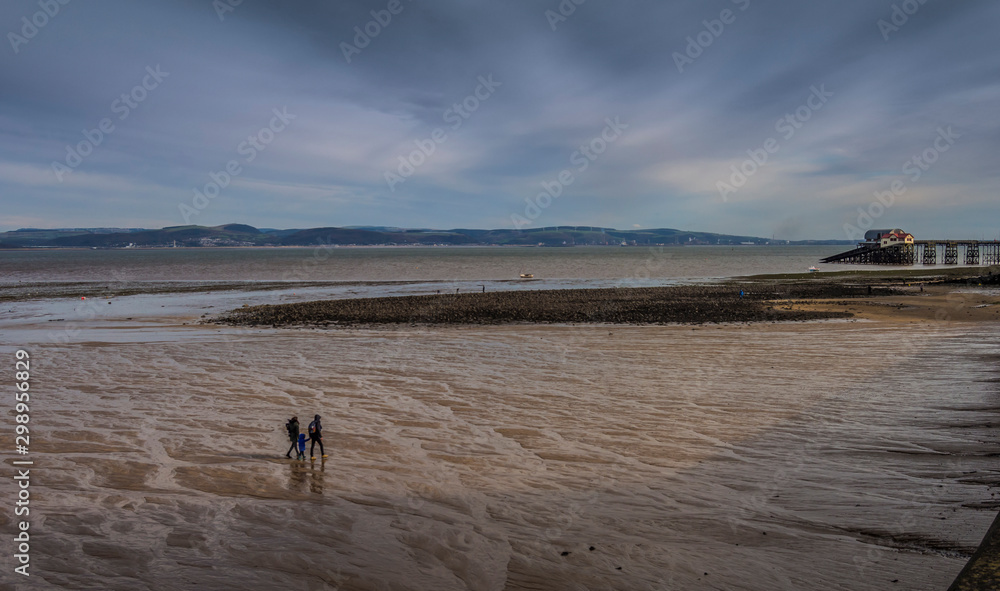 Swansea Bay Mumbles at Low Tide Swansea Bay Mumbles at Low Tide