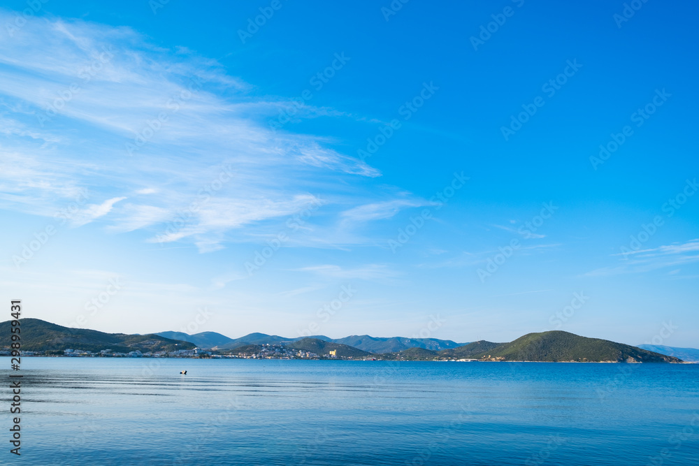 Beautiful landscape of the the Aegean sea Beautiful landscape of the the Aegean sea