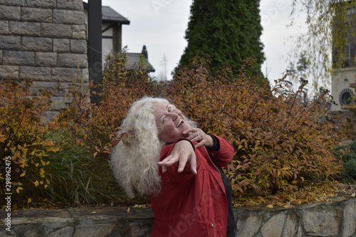 Wallpaper Mural woman in red dress Torontodigital.ca