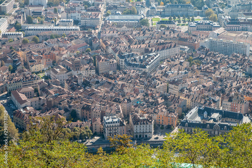 Grenoble depuis La Bastille