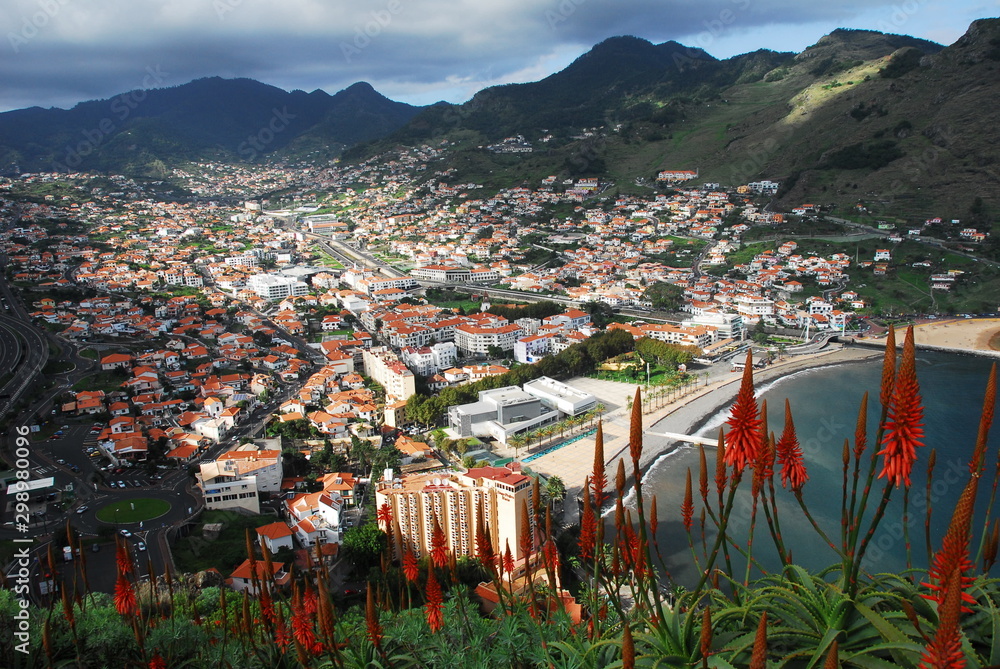 Φωτογραφία View of Machico city, Madeira Island, Portugal