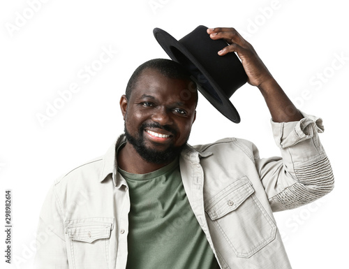 Portrait of happy African-A...