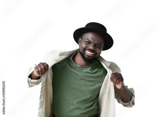 Portrait of happy African-A...
