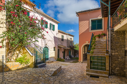 Walk the aisles Sinarades village on Corfu island © KajzrPhotography.com